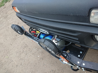 Бампер силовой передний Фишхантер ZST-ФХ 500 с растяжками и защитой