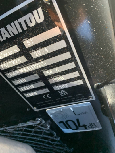 Телескопический погрузчик Manitou MT 625 H