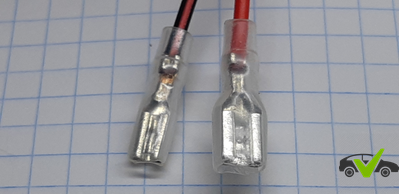 Акустический кабель ШВПМ красно-черный 2х0,50 мм2, длина 1,45 м