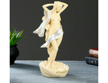 Фигура "Афродита" слоновая кость 12,5х13х31см     исск. камень