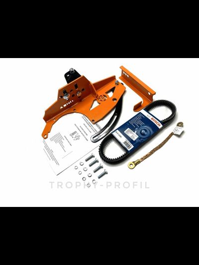 Кронштейн переноса генератора универсальный без ГУР ZST ULTRA-PRO 1.5 (полный комплект)