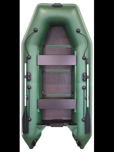 МОТОРНАЯ ЛОДКА АКВА 2900 С (СТАЦИОНАРНЫЙ ТРАНЕЦ, СЛАНЬ-КНИЖКА)