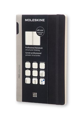 Записная книжка Moleskine PRO, Large, черная