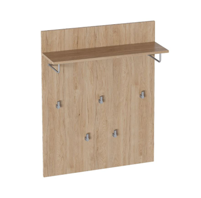 Калгари прихожая Вешалка 800х236х1000 Дуб натуральный светлый