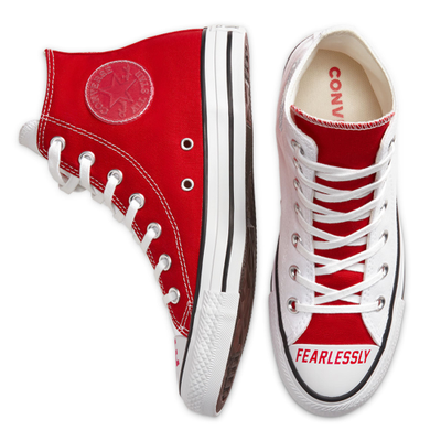 Converse white red new arrivals