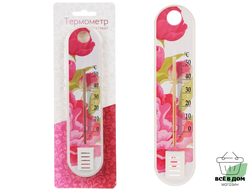 Термометр комнатный Цветок в блистере