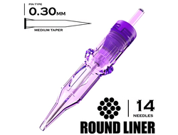 14 RLMT/0.30 - Round Liner Medium Taper "MAST PRO"