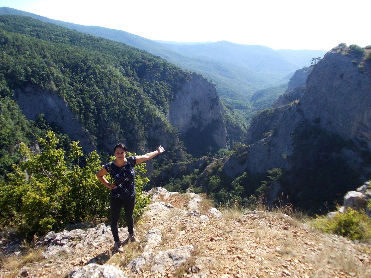 Каньон в Крыму ай Петри