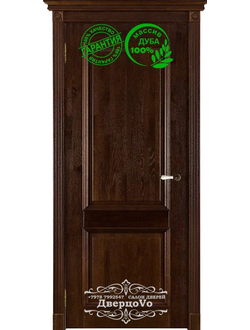 ОКА Беларусь. МАССИВ ДУБА/ АФИНА (багетная)/ АНТИЧНЫЙ ОРЕХ/ ПОЛОТНО ГЛУХОЕ