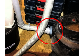 Патрубок пылесоса