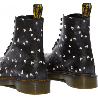 Обувь DR.MARTENS 1460 с сердцами черные