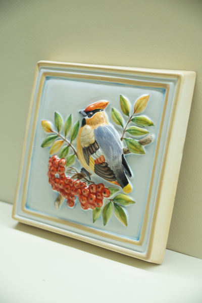 Свиристель (панно)