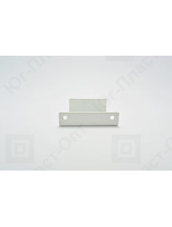 Ручка балконной двери белая металлическая