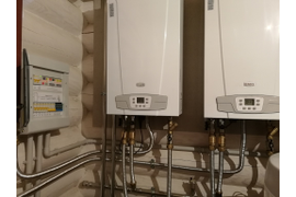 Zont h-2000 управляет двумя Baxi eco-4s