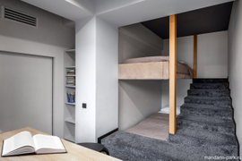 Лофт №3 с 2 спальням и террасой