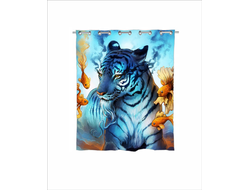 Штора для ванной год Тигра №3