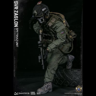 Российский спецназ СВР "Заслон" в Сирии - КОЛЛЕКЦИОННАЯ ФИГУРКА 1/6 RUSSIAN SVR ZASLON IN DAMASCUS (78093) - DAMTOYS