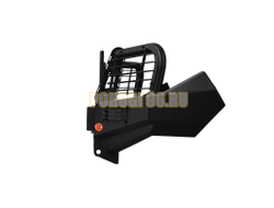 Передний силовой бампер серии Трофи на Nissan Navara III (D40 STX) 2010-2015 (02.048.03)