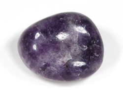 Лепидолит фиолетовый, галтовка, Бразилия (27*21*17 мм, 16 г) №35167