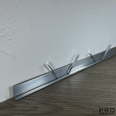 Щелевой плинтус PRO DESIGN MINI 7067  Не анодированный