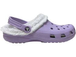CROCS CLASSIC CLOG УТЕПЛЕННЫЕ ФИОЛЕТОВЫЕ