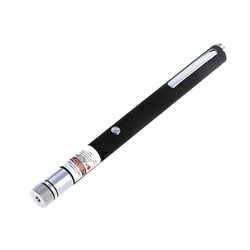 Зелёная лазерная указка 200 мВт с 5-ю насадками