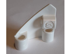 Technic, Panel Curved #10 3 x 3 Tapered Right, White (2403 6513890)