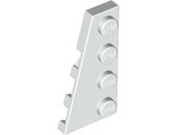 Wedge, Plate 4 x 2 Left, White (41770 / 4161326)