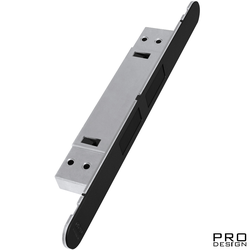 Магнитная защелка AGB регулируемая Touch (черный) с лицевой планкой