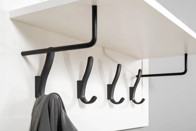 Вешалка Остин 15.12, белый шагрень, дуб вотан