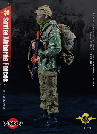 Советский десантник в Афганистане - КОЛЛЕКЦИОННАЯ ФИГУРКА 1/6 SOVIET AIRBORNE TROOPS VDV IN AFGHANISTAN (UD9019) - UJINDOU