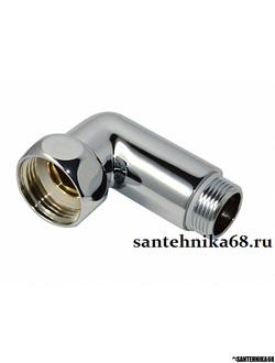 Уголок с внутренней/наружной резьбой 3/4х1/2 3/4х3/4 1х1/2 1х3/4 1х1 для полотенцесушителя хромированный СТМ ТЕРМО (пара)