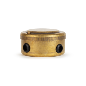 Распределительная коробка металлическая бронза (Vintage-brass)