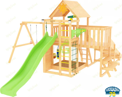Детская площадка IgraGrad Крафт Pro 1 с зимней горкой Горно-Алтайск