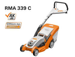 Аккумуляторная газонокосилка STIHL RMA 339 С, C AK 20 и AL 101