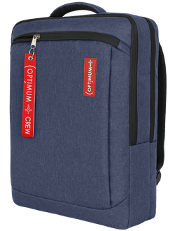 Рюкзак сумка для ноутбука 17-19 дюймов Optimum, синий