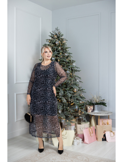 Платье сетка 172768 питон 54,58р