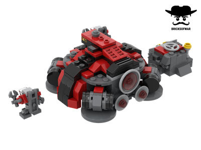 Лего командный центр людей, хранилище и 2 рабочих. Минимасштаб