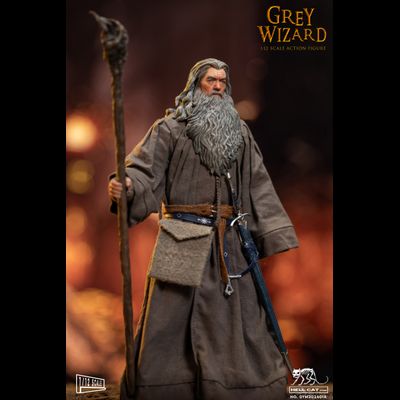 Гэндальф Серый ("Властелин Колец", Lord of the Rings) - Коллекционная фигурка 1/12 SCALE Grey Wizard (DYM202401B) - Hell Cat