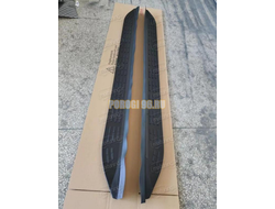 Пороги OEM Style черные для GAC GS8 2021-