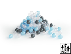 Набор шариков для сухого бассейна 150 шт (цвет шариков 1)