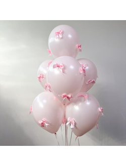 Шар Премиум 33 см с бантиками