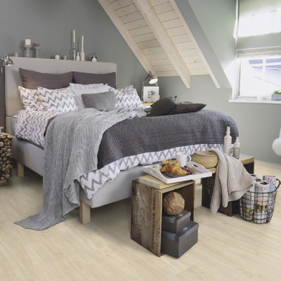 Виниловый пол Wineo 400 Wood XL Silence Oak Beige DB00124 клеевой