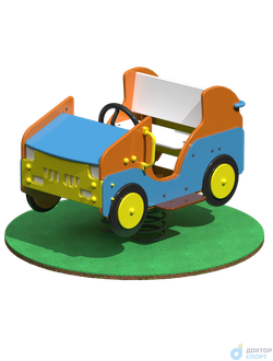 Качалка на пружине «Машинка»