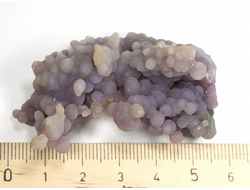 Халцедон фиолетовый виноградный, коллекционный образец, Индонезия (55*35*28 мм, 37 г) №35920