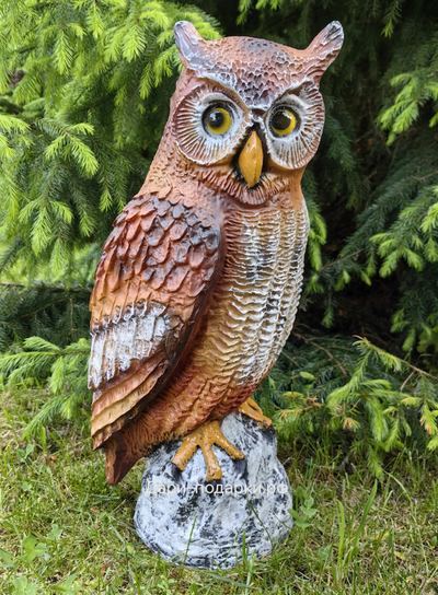 СОВА - символ мудрости! 50*25см   2кг   полистоун Россия 2159/012328*
