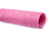 Фоамиран глитерный, толщина 2 мм, 20*30 см, цвет светло-розовый (№5)