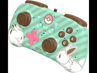 Геймпад Nintendo Switch HORIPAD Mini (Pikachu &amp; Eevee)  (NSW-279U) Зеленый