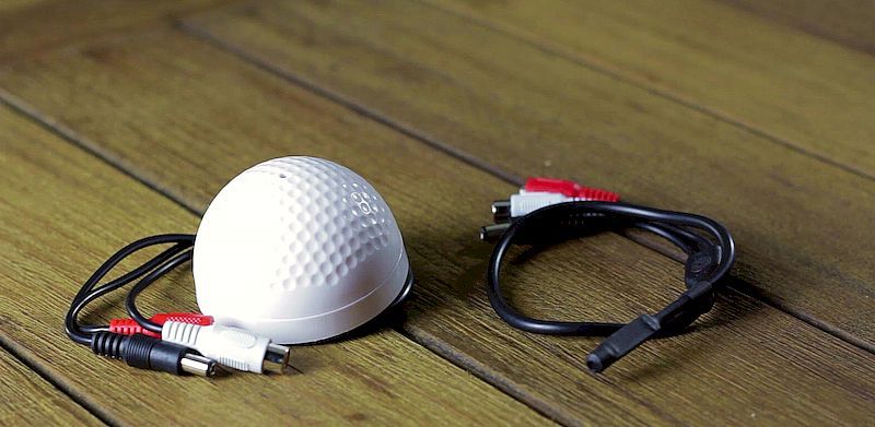 Использование микрофонов для систем видеонаблюдения