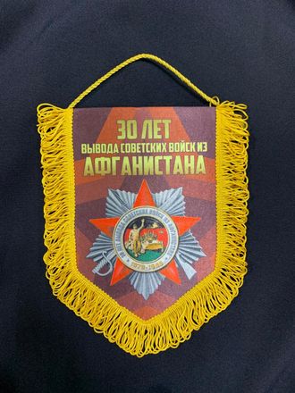 Вымпел "30 лет вывода войск из Афганистана"
